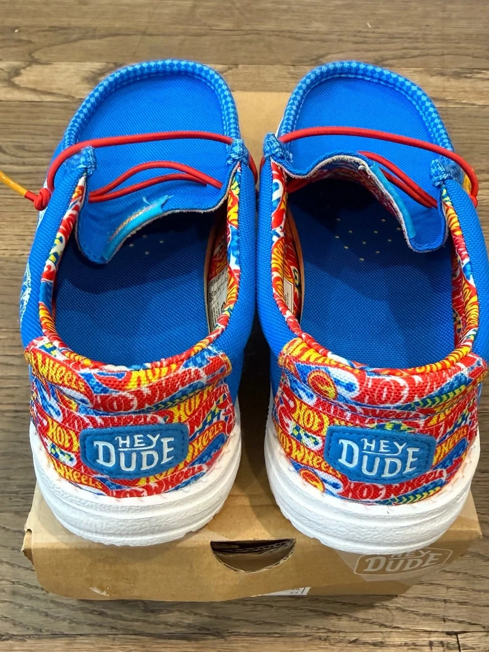 Hey Dude Hot Wheels Kids Shoes